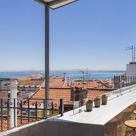 Amazing Rooftop Terrace With River And Historic City View 4 Bedrooms 4 Bathrooms Ac 19Th Century Building Chiado Lisboa Екстериор снимка