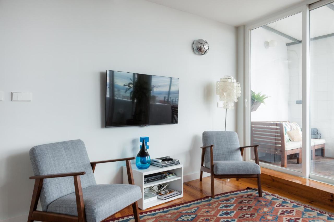 Amazing Rooftop Terrace With River And Historic City View 4 Bedrooms 4 Bathrooms Ac 19Th Century Building Chiado Lisboa Екстериор снимка